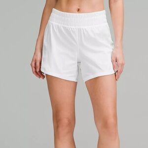 lululemon athletica Women's Track That High Rise 5” Shorts